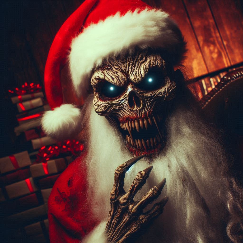 Père Noël effrayant